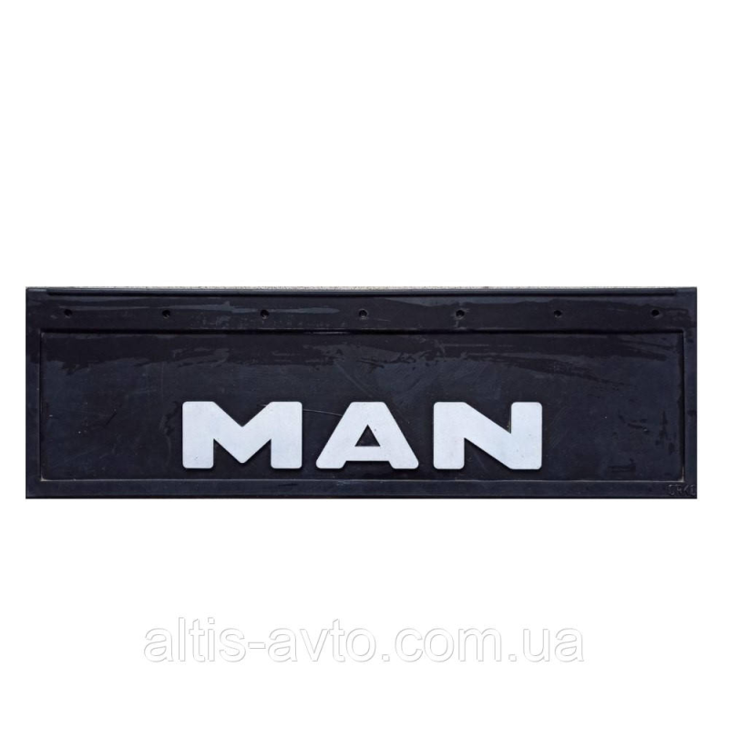 Брызговик MAN (650х220) рельефная надпись Брызговик MAN (650х220) рельефная надпись