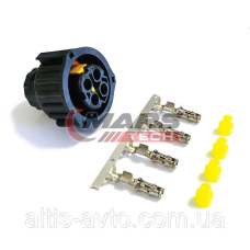 Розетка для подключения фонаря прицепа 4-pin AMP 2.5