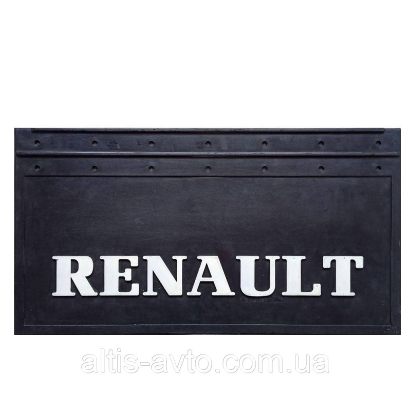 Брызговик RENAULT (650х350) рельефная надпись Брызговик RENAULT (650х350) рельефная надпись