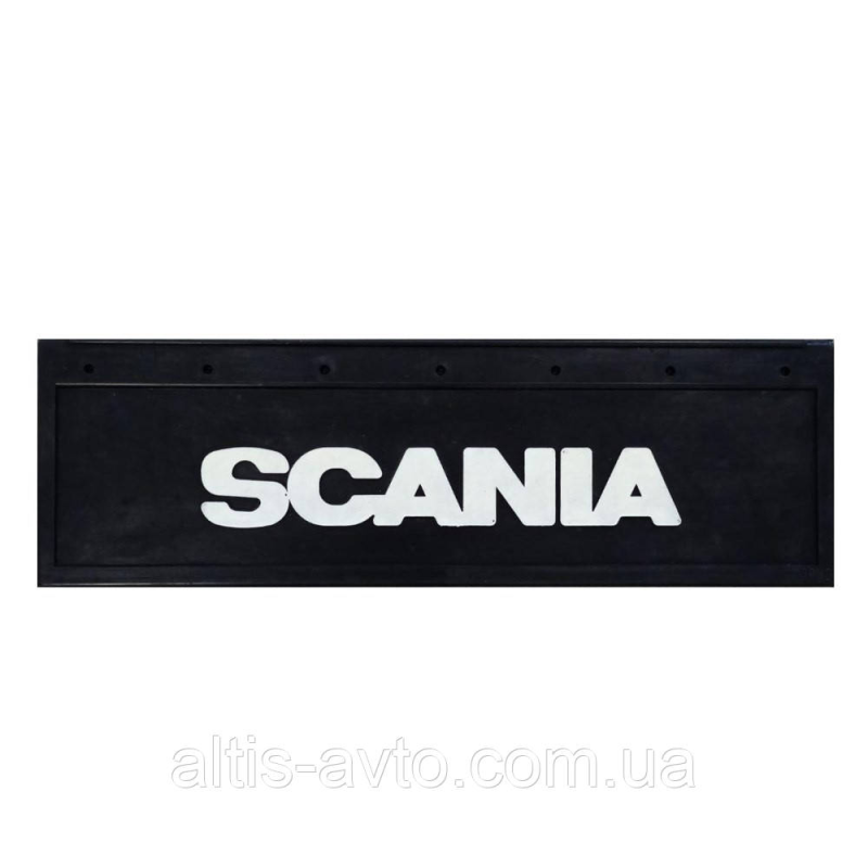 Брызговик SCANIA (650х220) рельефная надпись Брызговик SCANIA (650х220) рельефная надпись