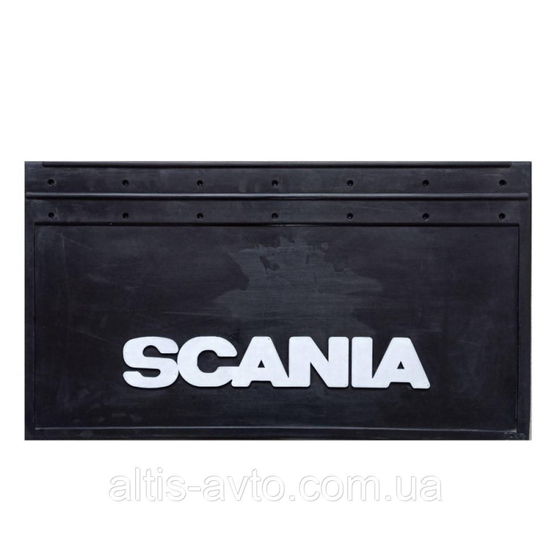 Брызговик SCANIA (650х350) рельефная надпись Брызговик SCANIA (650х350) рельефная надпись
