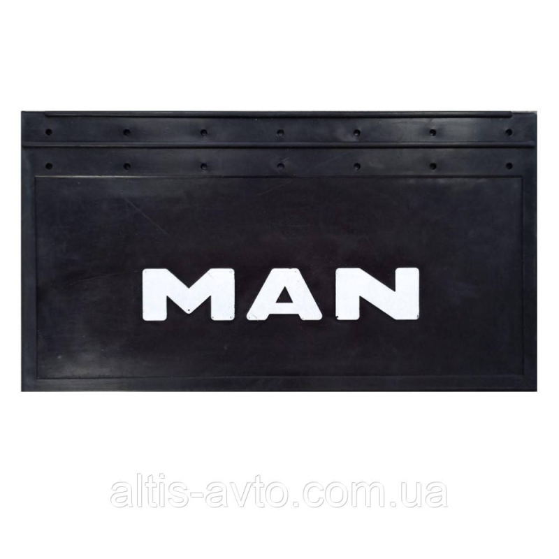 Брызговик MAN (650х350) рельефная надпись Брызговик MAN (650х350) рельефная надпись
