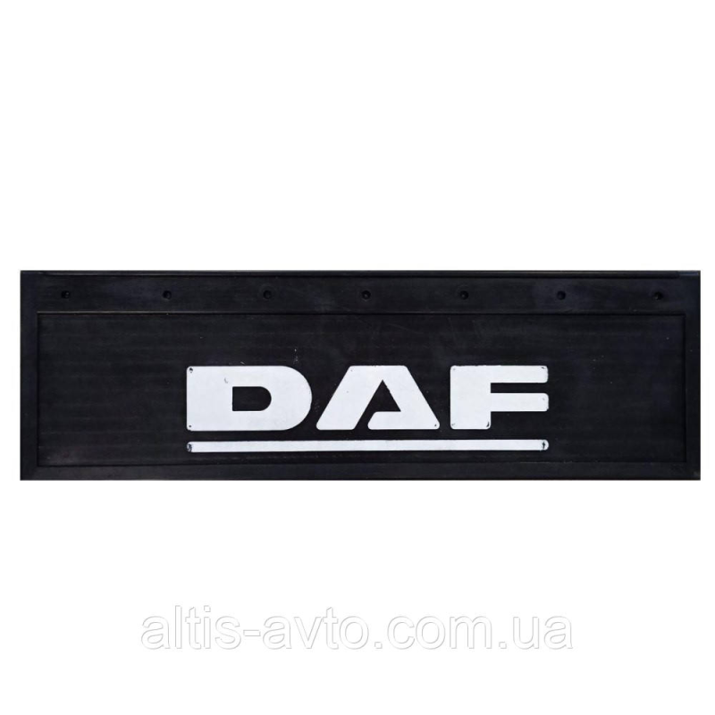 Брызговик DAF (650х220) рельефная надпись Брызговик DAF (650х220) рельефная надпись