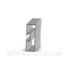 Алюминиевый профиль боковой защиты, 100х30 мм