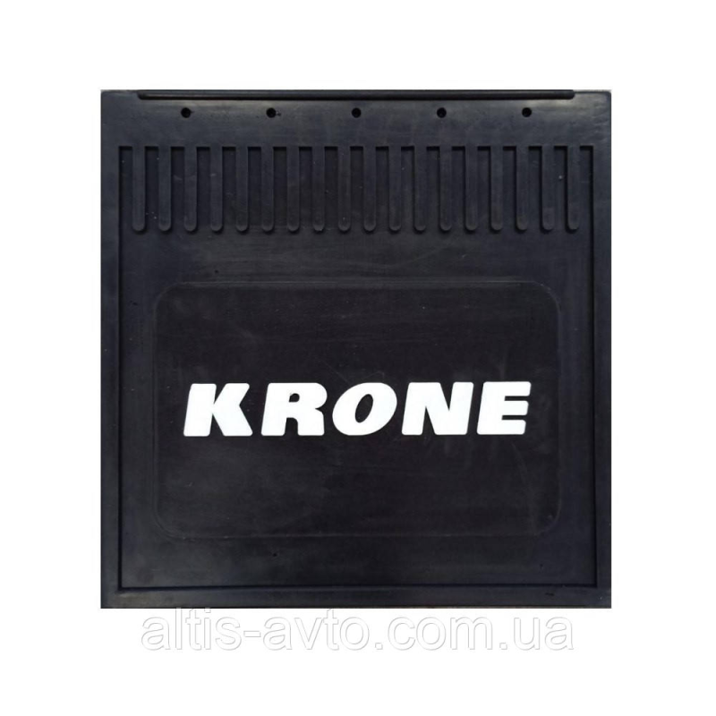 Брызговик KRONE (400х400) рельефная надпись Брызговик KRONE (400х400) рельефная надпись