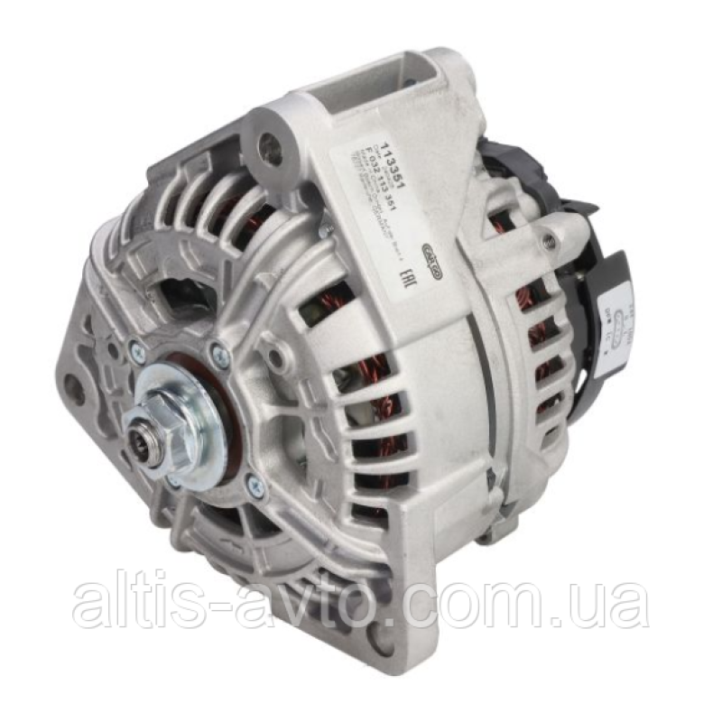 Генератор Mercedes-Benz Actros, Atego, Axor, Econic, Citaro, Conecto, Unimog, Zetros, DAF XF ➤ Bosch 0986049593