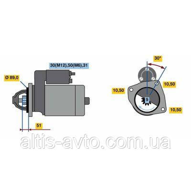 Стартер Bosch F002g20486