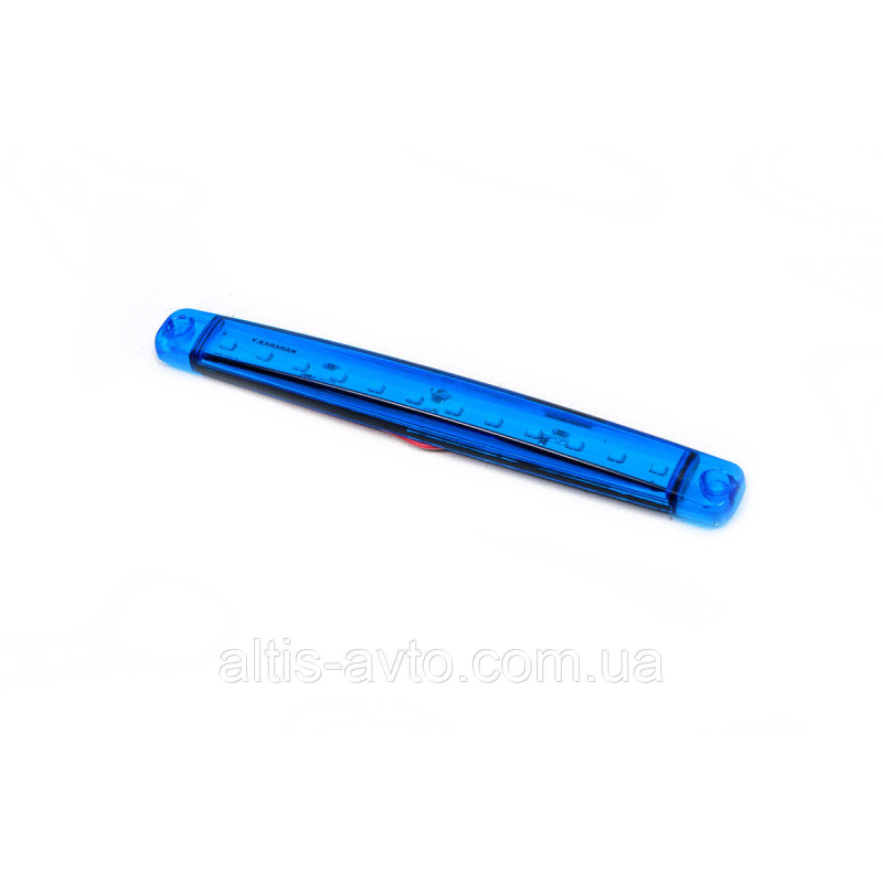 Фонарь габаритный 6 LED вдоль, синий ➤ YP-104B Фонарь габаритный 6 LED вдоль, синий ➤ YP-104B