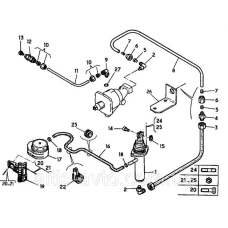 Трубопровод гидравлический, прививка Renault MANager 5010224443