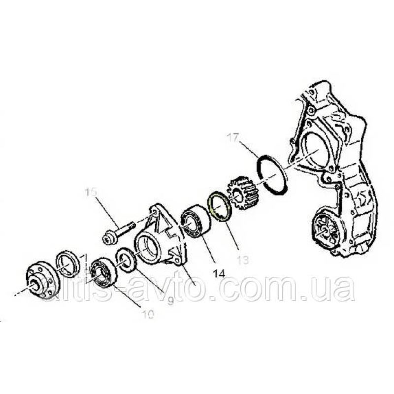 Стопорные кольца Renault/Volvo/Mercedes [d=57мм/D=62мм/H=2мм] 7400914532