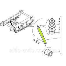 Амортизатор Renault, T (332-552, I/O ) 5010488467