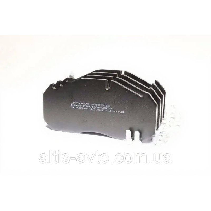 Тормозные колодки EVO-BRAKE (комплект на ось) MAN 2000,TGA,Mercedes, KASSBOHRER, Renault (производств