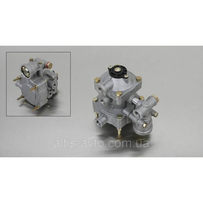 Кран прицепа тормозной DAF, MAN, Mercedes (LK, LN98, NG96, SK), Scania, VOLVO ➤ 9730025210 Кран прицепа тормозной DAF, MAN, Mercedes (LK, LN98, NG96, SK), Scania, VOLVO ➤ 9730025210