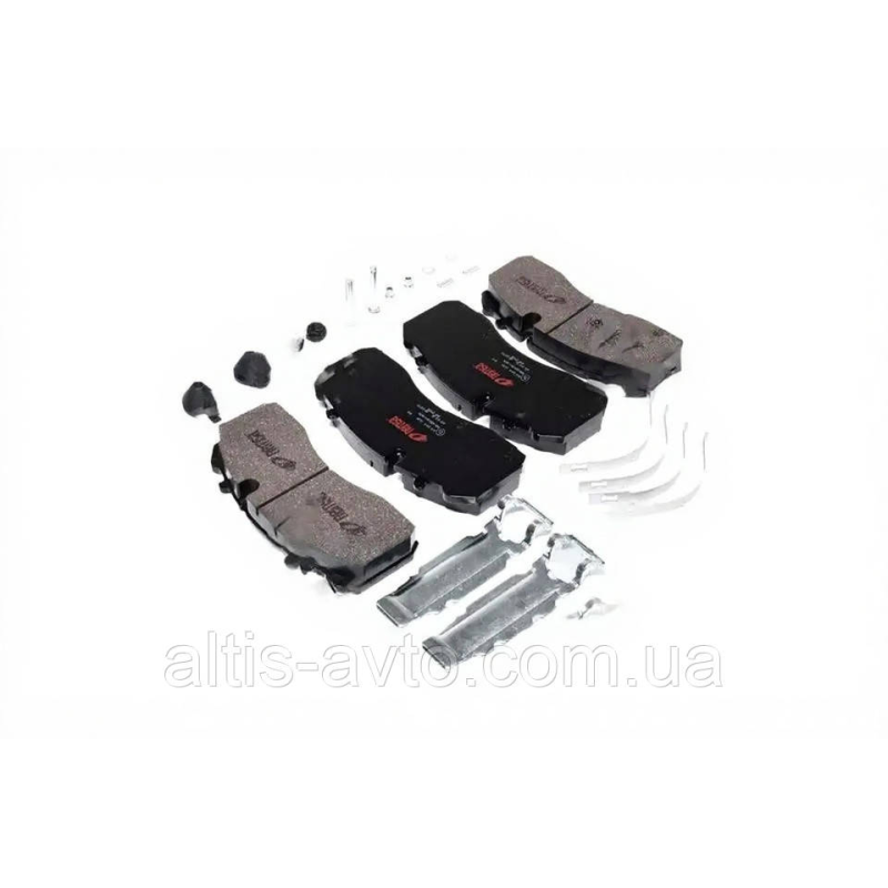 Тормозные колодки (комплект на ось) BPW, IVECO, MAN 2000,TGM, Mercedes ATEGO, SAF (REMSA