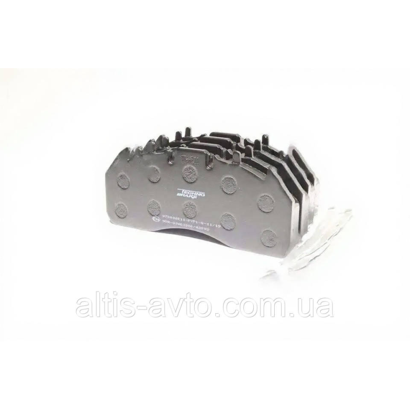 Тормозные колодки (комплект на ось) Renault Premium, Magnum, ROR, VOLVO (Techno Brake) 97