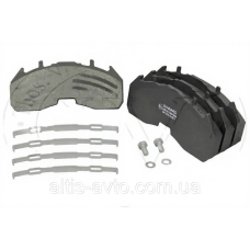 Тормозные колодки (комплект на ось) MERITOR SCANIA L,P,G,R,S 09.16- (Winnard) WP1579