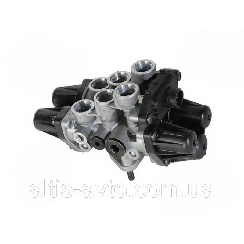 Четырехконтурный кран Mercedes Actos, Atego 814-817, Axor Wabco 9347050050 AE4510 Четырехконтурный кран Mercedes Actos, Atego 814-817, Axor Wabco 9347050050 AE4510