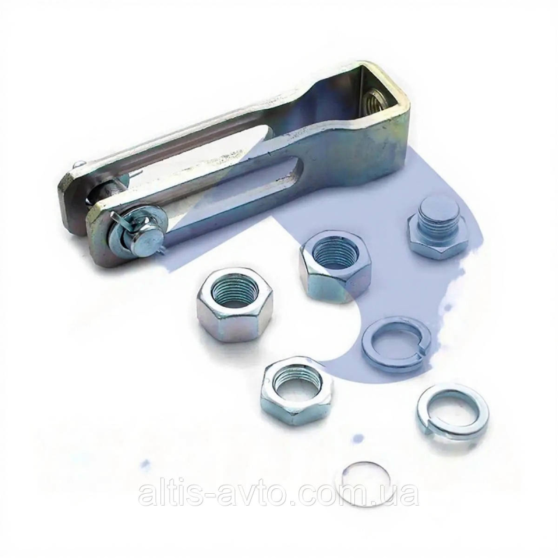 Вилка штока энергоаккумулятора (длинная) c пальцем M16x1.5 (SAMPA) 096.950