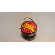 Фонарь задний LED, красно–желтый, 3–х функц., 24 W ➤ ISS10401K