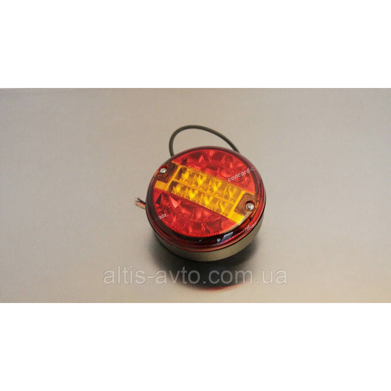 Фонарь задний LED, красно–желтый, 3–х функц., 24 W ➤ ISS10401K Фонарь задний LED, красно–желтый, 3–х функц., 24 W ➤ ISS10401K