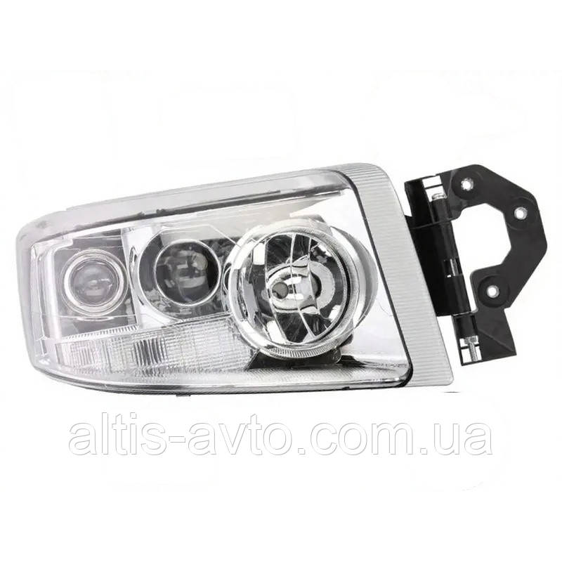 Фара Renault Premium DCI Евро 5 хромированная H1/H7 оптика для грузовиков поворотник 5010578475 Фара Renault Premium DCI Евро 5 хромированная H1/H7 оптика для грузовиков поворотник 5010578475