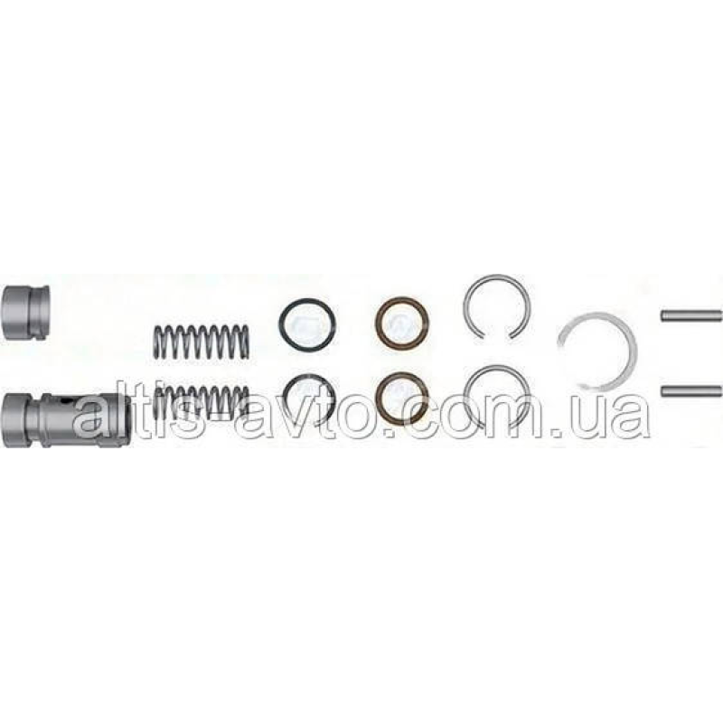 Ремкомплект напр. компрессора KNORR, VOLVO F10/12/16, FH 12/16, FM7/12, B10/12, FL10/16, FM10 (YUM