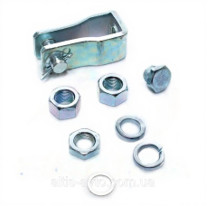 Вилка штока энергоаккумулятора (короткая) c пальцем M16x1.5 (SAMPA) 096.949