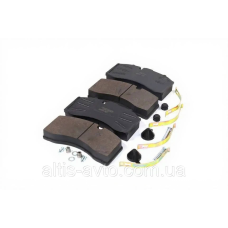 Тормозные колодки (комплект на ось) SAF 22,5 (Techno Brake) 960891E3