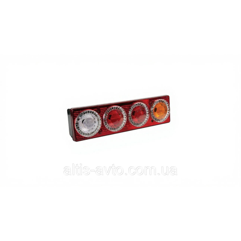 Фонарь задний NEW FLASH IІ 4 секц., с кабелем лев., ➤ ISS1029LK Фонарь задний NEW FLASH IІ 4 секц., с кабелем лев., ➤ ISS1029LK