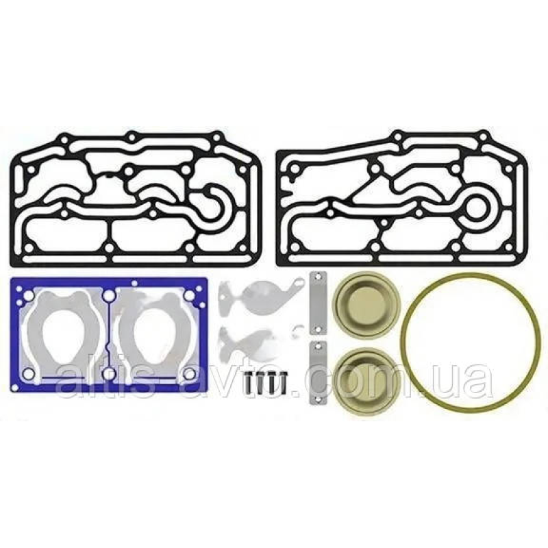 Ремкомплект прокладок с клапанами WABCO, DAF XF105, XF106 EURO 6 (YUMAK) RK.01.533