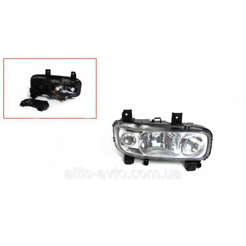Фара правая Mercedes Atego 1/2 (375/972), Atego 3 (967) ➤ 9738202961