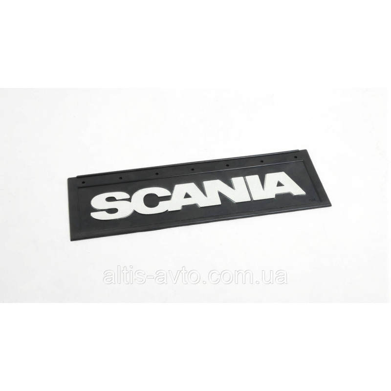 Брызговик передний черный “Scania“, 3D!! ➤ MG36045