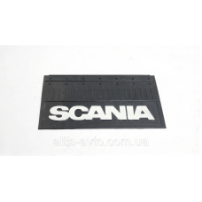 Брызговик черный “Scania“, 3D!! ➤ MG36044