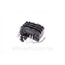 Тормозные колодки EVO-BRAKE (комплект на ось) MERCEDES ACTROS MP3/4 , KNORR SL7 (Winnard