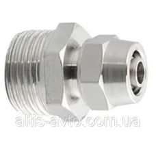 Фиттинг прямой мет/пластик M12–D8 ➤ 1000812