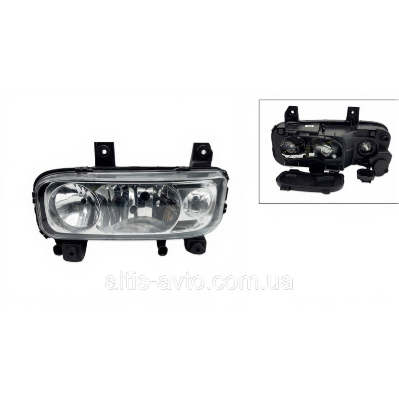 Фара левая Mercedes Atego 1, 2 375, 972 3 967 ➤ 9738202661 Фара левая Mercedes Atego 1, 2 375, 972 3 967 ➤ 9738202661
