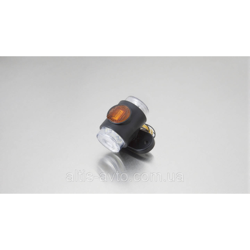 Фонарь габаритный прямой LED трехцветный 24В ➤ MG101606 Фонарь габаритный прямой LED трехцветный 24В ➤ MG101606