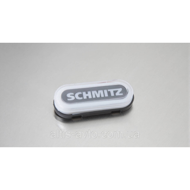Фонарь габаритный овал НЕОН надпись “SCHMITZ“ белый ➤ MG101598 Фонарь габаритный овал НЕОН надпись “SCHMITZ“ белый ➤ MG101598