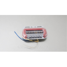 Фонарь габаритный комбинированый LED+неон красный, метал. кронштейн ➤ MG101193