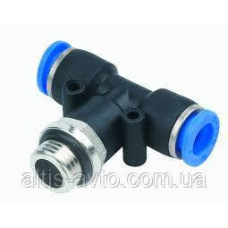 Фиттинг тройник пластик M12x1, 5xD12xD12 ➤ MG100337