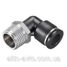 Фиттинг угловой пластик M22x1, 5xD8 ➤ MG100164