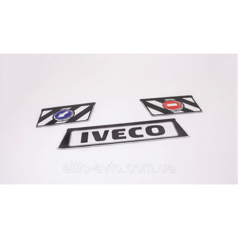Брызговик прицепа (метла) черный “IVECO“ комплект из 3–х частей, 3D!! ➤ KP35240RS-92IV1 Брызговик прицепа (метла) черный “IVECO“ комплект из 3–х частей, 3D!! ➤ KP35240RS-92IV1