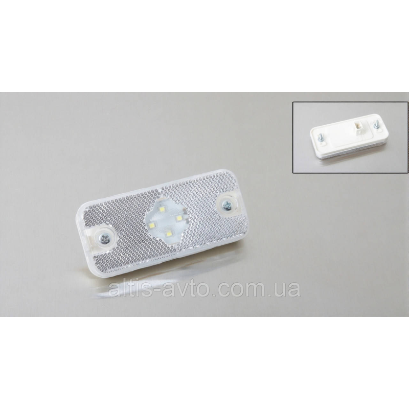 Фонарь габаритный LED, белый, без кронштейна ➤ ISS20222 Фонарь габаритный LED, белый, без кронштейна ➤ ISS20222