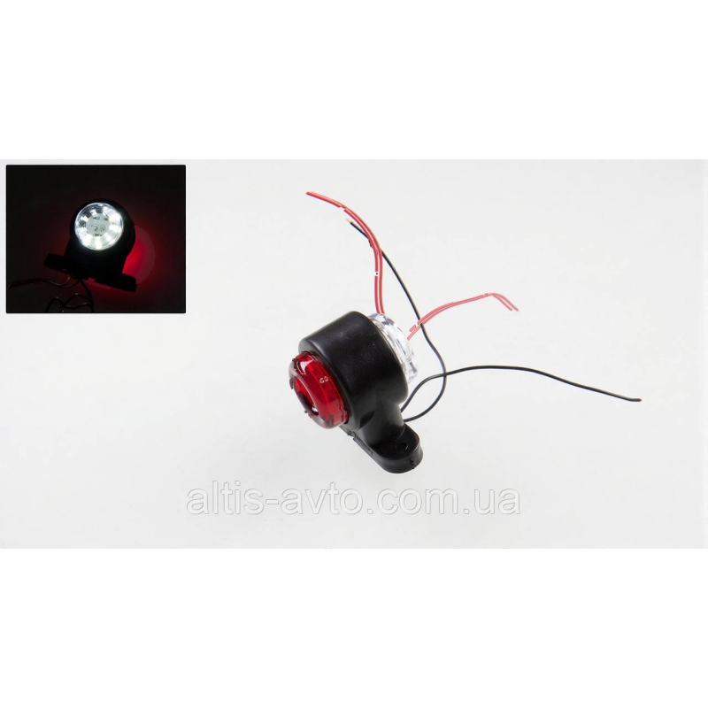 Фонарь габаритный МИНИ LED 12–24V ➤ FR0102RW Фонарь габаритный МИНИ LED 12–24V ➤ FR0102RW