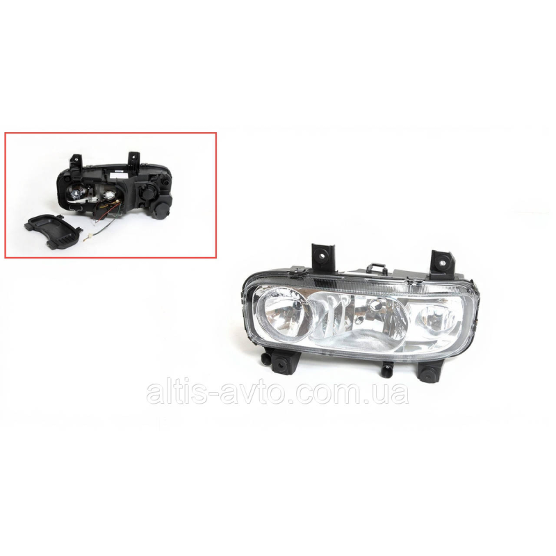 Фара левая Mercedes Atego 1, 2 375, 972 3 967 ➤ 9738202861 Фара левая Mercedes Atego 1, 2 375, 972 3 967 ➤ 9738202861
