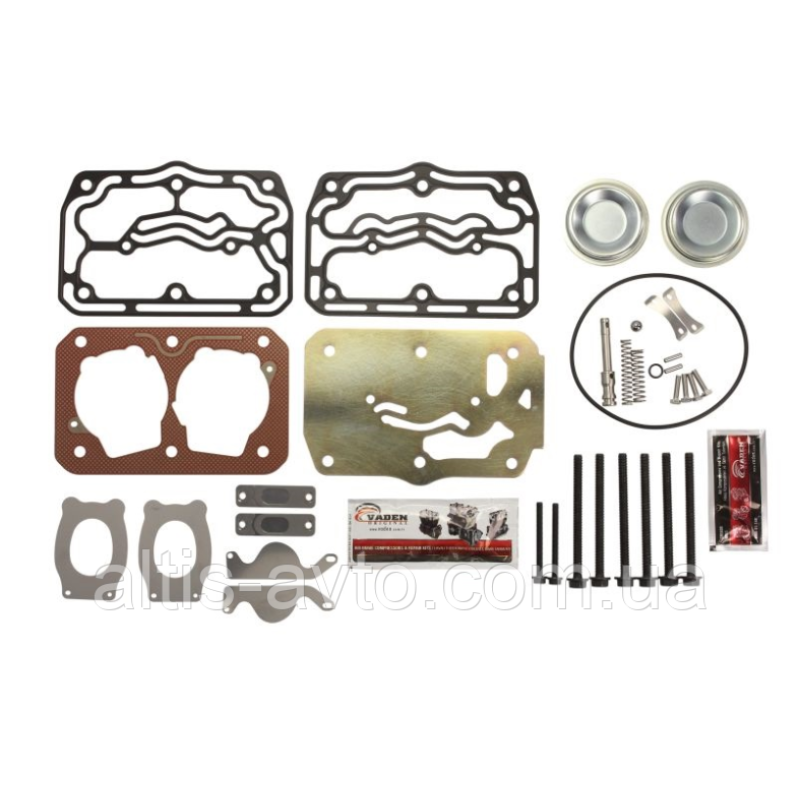 Ремкомплект компрессора полный WABCO, DAF 75/85CF, F75/95, 95XF, XF95 (VADEN) 1600 060 750 Ремкомплект компрессора полный WABCO, DAF 75/85CF, F75/95, 95XF, XF95 (VADEN) 1600 060 750